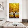 Golden Tree Breeze Wall Art by Tailored Canvases