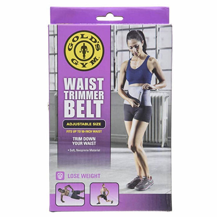 Gold's Gym Waist Trimmer Belt - Adjustable Size fits up to 50 inch by DailySale
