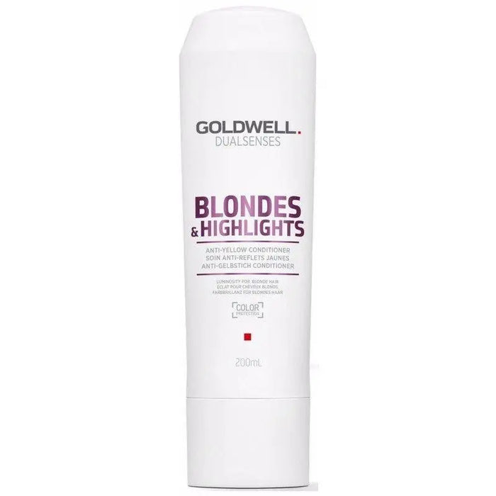 Goldwell DualSenses Blonde & Highlights Anti-Yellow Conditioner 10.1 oz by The Warehouse Salon