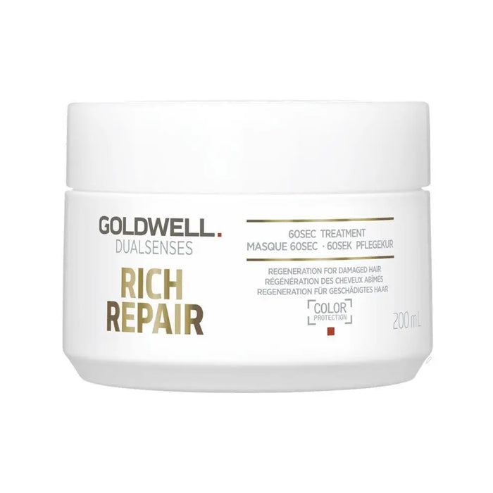 Goldwell DualSenses Rich Repair 60 Second Treatment 6.7 oz by The Warehouse Salon