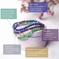 Good Karma Bracelet Set of Luck & Success Pack of 4 by Conscious Items