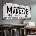 Good Times Man Cave Sign III by Tailored Canvases