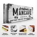 Good Times Man Cave Sign III by Tailored Canvases