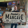 Good Times Man Cave Sign - LP1 by Tailored Canvases