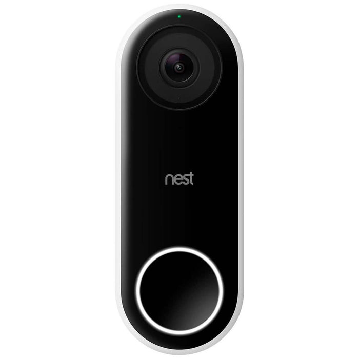 Google - Nest Hello Smart Wi-Fi Video Doorbell by DailySale