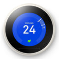 Google Nest Learning Thermostat - Smart Wi-Fi Thermostat (Refurbished) by DailySale