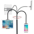 Gooseneck Floor Stand - Most Phones and Tablets from 4.7" up to 11" by Zerodamage Sahara Case LLC