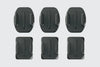 GoPro Adhesive Mounts, 3 Curved + 3 Flat Sticky Mounts