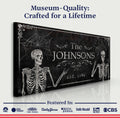 Gothic Family Sign by Tailored Canvases