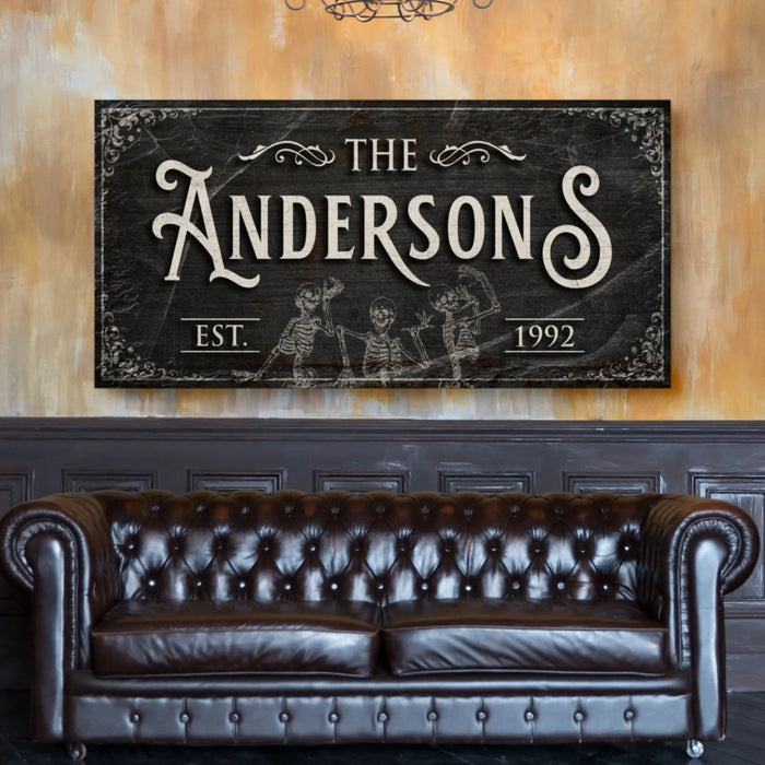 Gothic Family Sign IV by Tailored Canvases