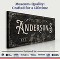 Gothic Family Sign IV by Tailored Canvases