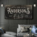 Gothic Family Sign IV by Tailored Canvases