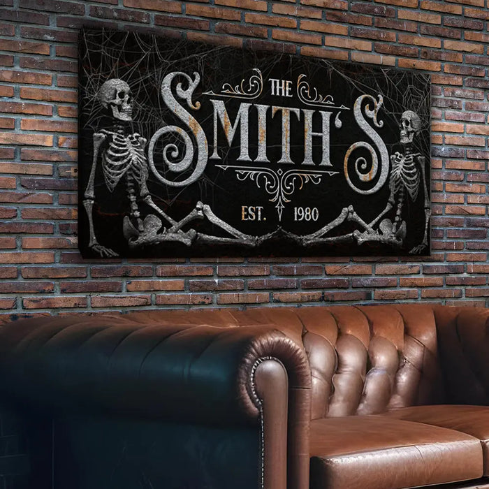 Gothic Family Sign VI by Tailored Canvases