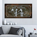 Gothic Welcome Sign by Tailored Canvases