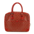 Goyard Red Ambassade MM Goyardine Tote Bag #2978 by Bolt Boutique