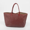 Goyard Red Herringbone Saint Louis PM w/ Pouch #2018