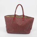 Goyard Red Herringbone Saint Louis PM w/ Pouch #2018 by Bolt Boutique