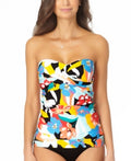 Anne Cole Womens Twist Bandeau Tankini Top by Vanessa Jane