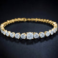 Graduated Cubic Zirconia Tennis Bracelets by DailySale