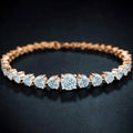 Graduated Cubic Zirconia Tennis Bracelets by DailySale