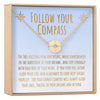 Graduation Compass Necklace