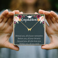 Graduation Necklace by Dear Ava