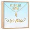 Graduation Wing Necklace