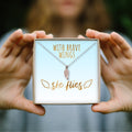Graduation Wing Necklace by Dear Ava
