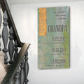 Grandfather's Name Sign by Tailored Canvases