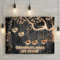 Grandkids Make Life Grand Sign II by Tailored Canvases