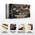 Grandkids Make Life Grand Sign II by Tailored Canvases