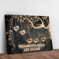 Grandkids Make Life Grand Sign II by Tailored Canvases