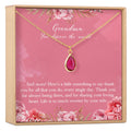 Grandma Gemstone Necklace by Dear Ava