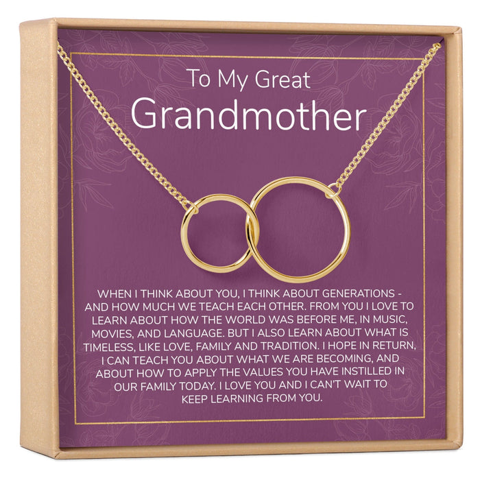 Grandmother Necklace by Dear Ava