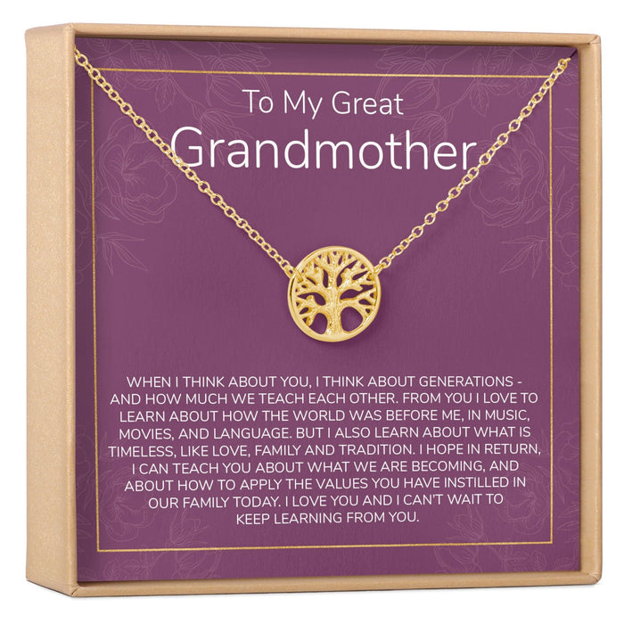 Grandmother Necklace by Dear Ava