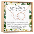 Grandmother of the Groom Necklace by Dear Ava