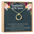Grandmother of the Groom Necklace by Dear Ava