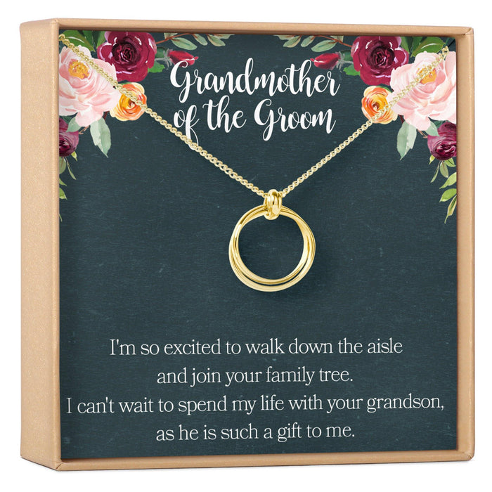 Grandmother of the Groom Necklace by Dear Ava