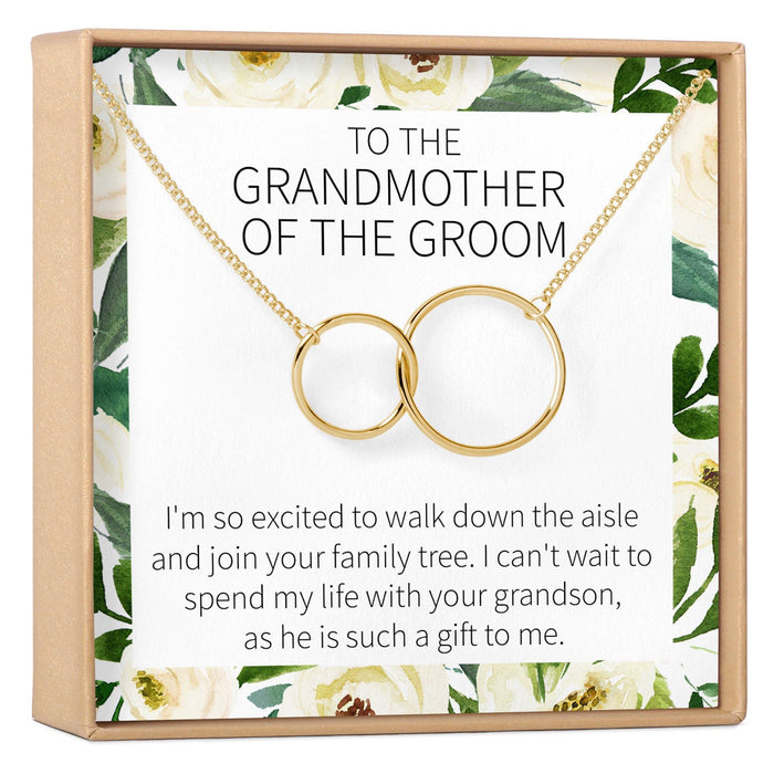 Grandmother of the Groom Necklace by Dear Ava