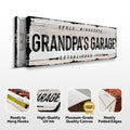 Grandpa Garage Sign II by Tailored Canvases
