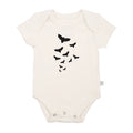 graphic bodysuit | bats by Finn + Emma