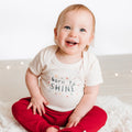 graphic bodysuit | born to shine by Finn + Emma