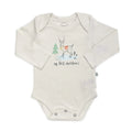graphic bodysuit | christmas deer (long sleeve) by Finn + Emma