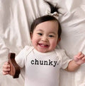 graphic bodysuit | chunky by Finn + Emma