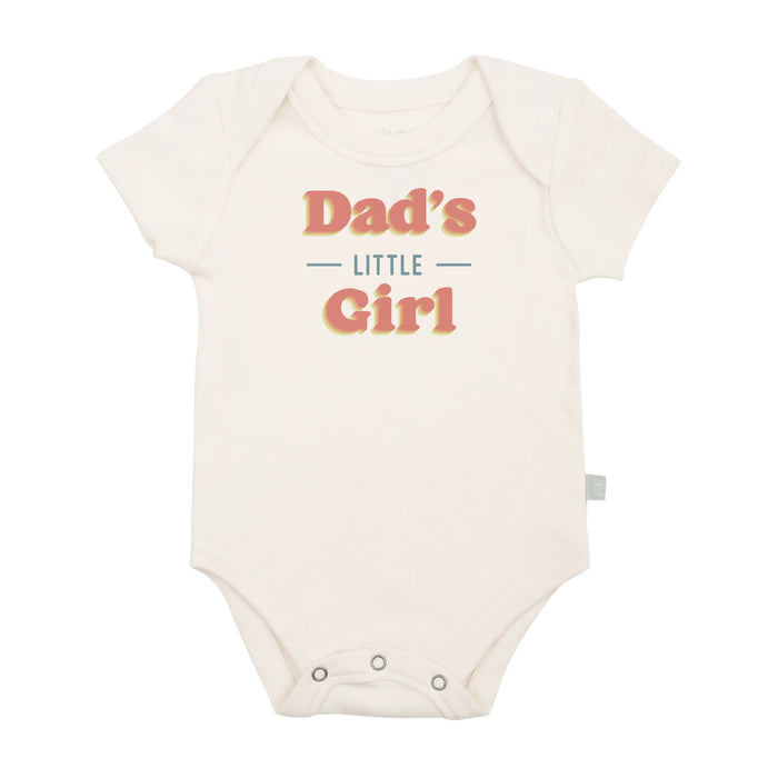 graphic bodysuit | dads little girl by Finn + Emma
