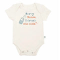 graphic bodysuit | drank the milk by Finn + Emma
