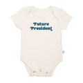 graphic bodysuit | future president by Finn + Emma