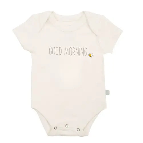 graphic bodysuit | good morning by Finn + Emma