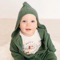 graphic bodysuit | happy camper by Finn + Emma