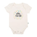 graphic bodysuit | happy new year by Finn + Emma